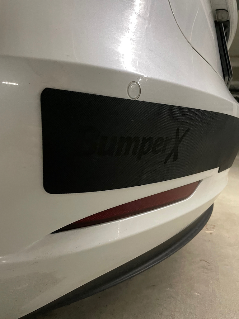 Tesla Model 3 Rear bumper guard. – BumperX